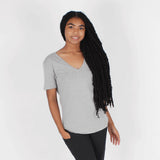 V-Neck T Shirt | Grey from Undersummers