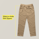 Everyday Side-Zip Pants for Men from Joe & Bella