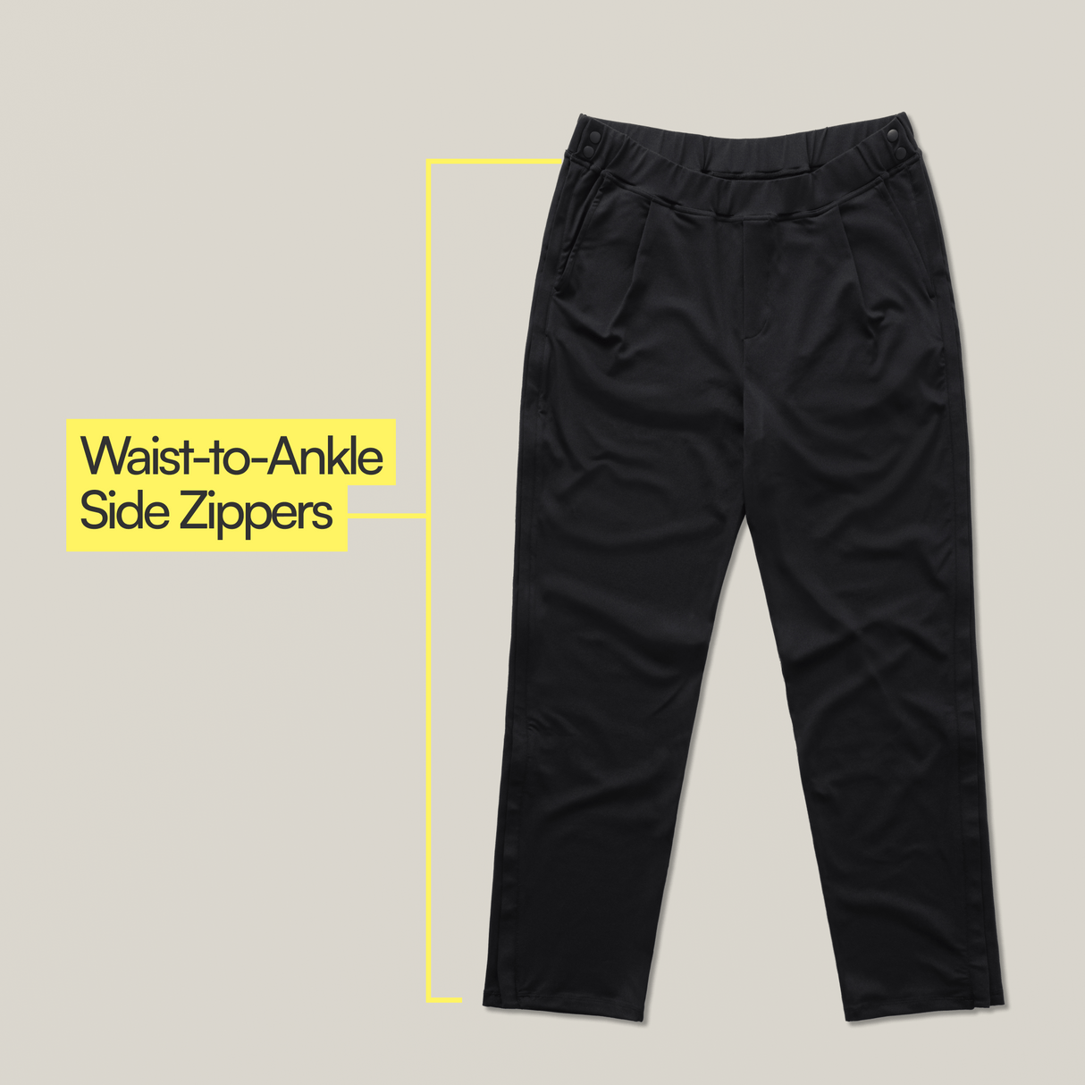 Everyday Side-Zip Pant for Women from Joe & Bella