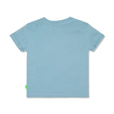 Bottle Kid T-Shirt - Slate Blue/bottle from Manymoons