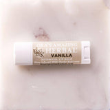 Natural Lip Balm, Herbal Infused, Vanilla from Ora's Amazing Herbal