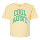 'Varsity Cool Aunt' Boxy T-Shirt from United Monograms