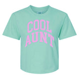 'Varsity Cool Aunt' Boxy T-Shirt from United Monograms