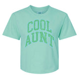 'Varsity Cool Aunt' Boxy T-Shirt from United Monograms