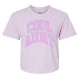 'Varsity Cool Aunt' Boxy T-Shirt from United Monograms