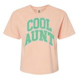 'Varsity Cool Aunt' Boxy T-Shirt from United Monograms