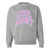 'Varsity Cool Aunt' Crewneck Sweatshirt from United Monograms