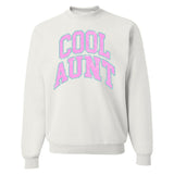 'Varsity Cool Aunt' Crewneck Sweatshirt from United Monograms