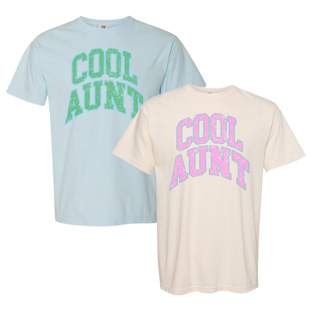 'Varsity Cool Aunt' T-Shirt from United Monograms