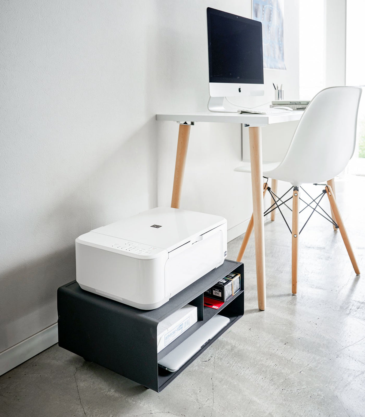 Rolling Printer Stand - Steel from Yamazaki Home