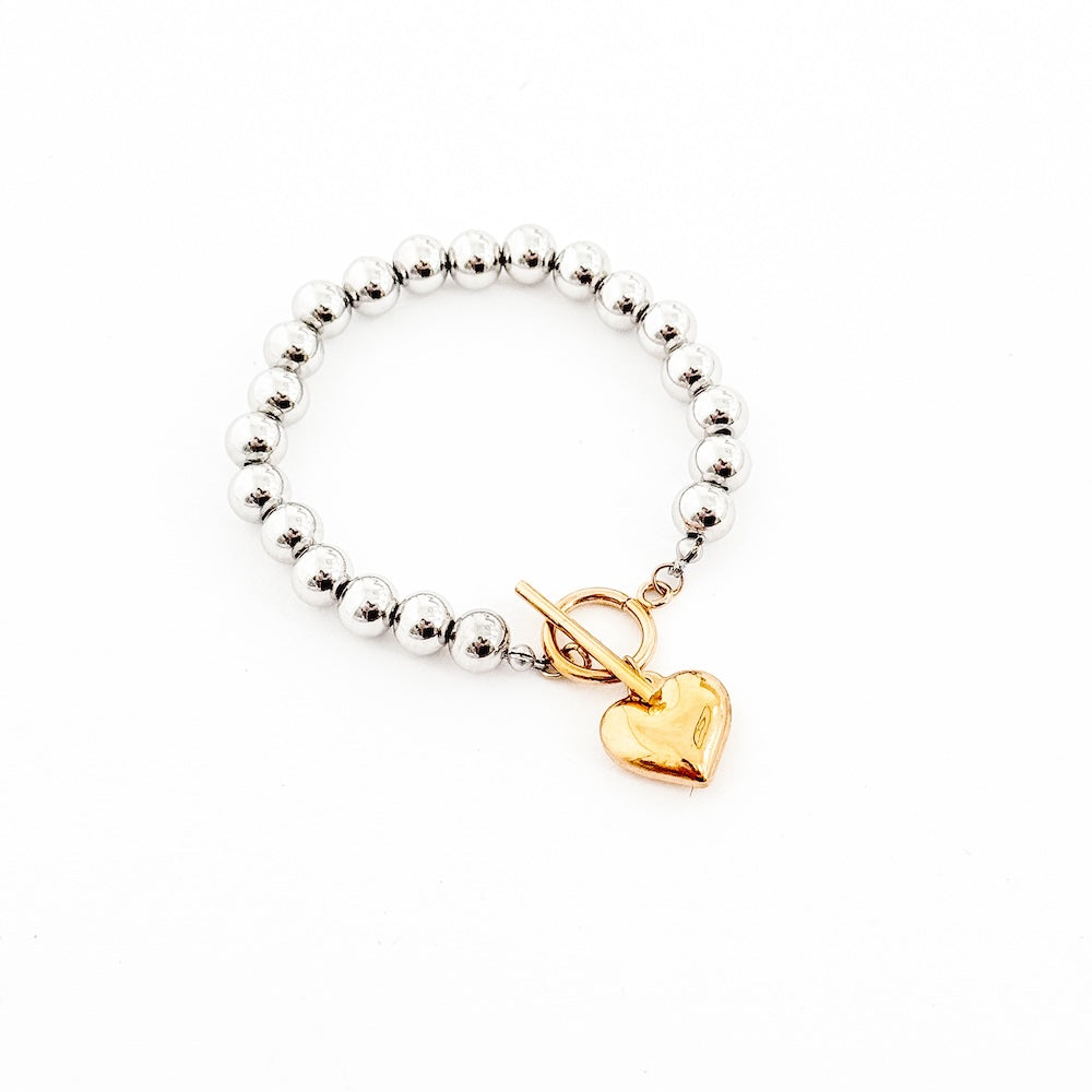 Wrapped in Love Toggle Bracelet from Pretty Simple