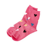 Forever and Always Valentines Heart Mid-Calf Socks from Pretty Simple