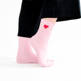 My Heart Valentines Mid-Calf Socks from Pretty Simple