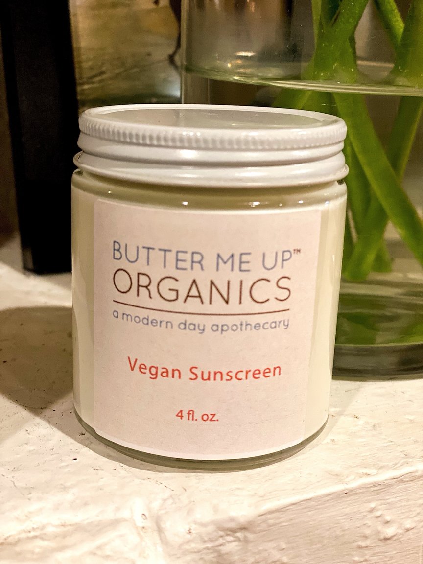 VEGAN Organic Sunscreen SPF 45  from Butter Me Up Organics
