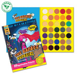 The Badass Rudegirl 35 Eyeshadow Palette - Book 6 from Rude Cosmetics