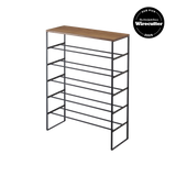 Six-Tier Shoe Rack (34" H)  - Steel from Yamazaki Home
