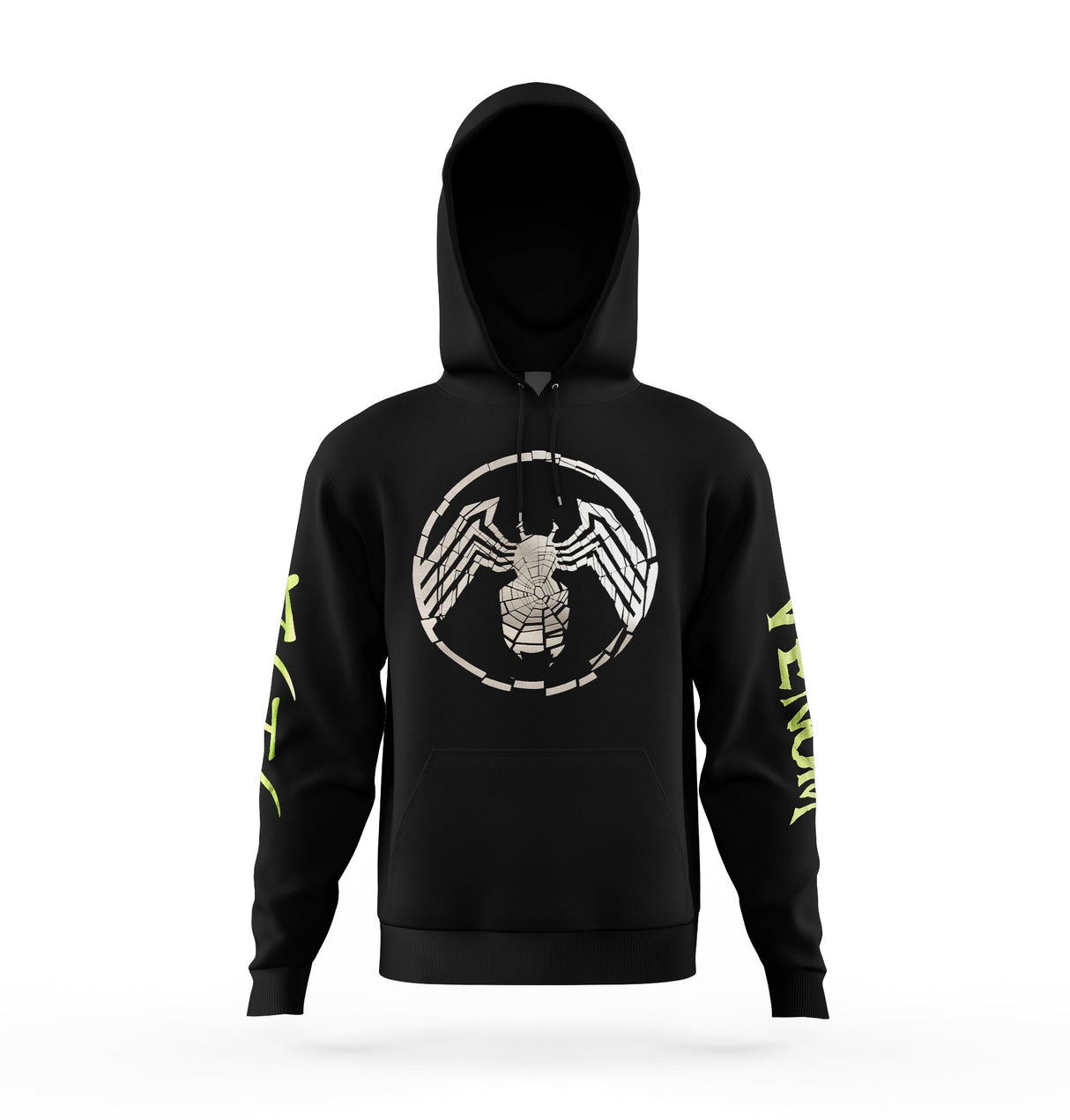 Venom Shatter Symbol With Kanji Marvel Pullover Hoodie From Your Favorite T Shirts