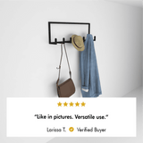 Handmade Minimalist Coat Rack from VITAHOME DESIGN LLC