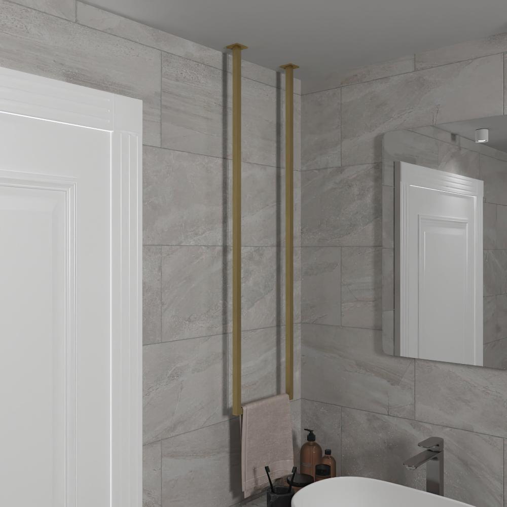 Ceiling Towel Rack for Elevated Bathroom Style from VITAHOME DESIGN LLC