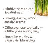 Organic Vetiver Essential Oil from Plant Therapy
