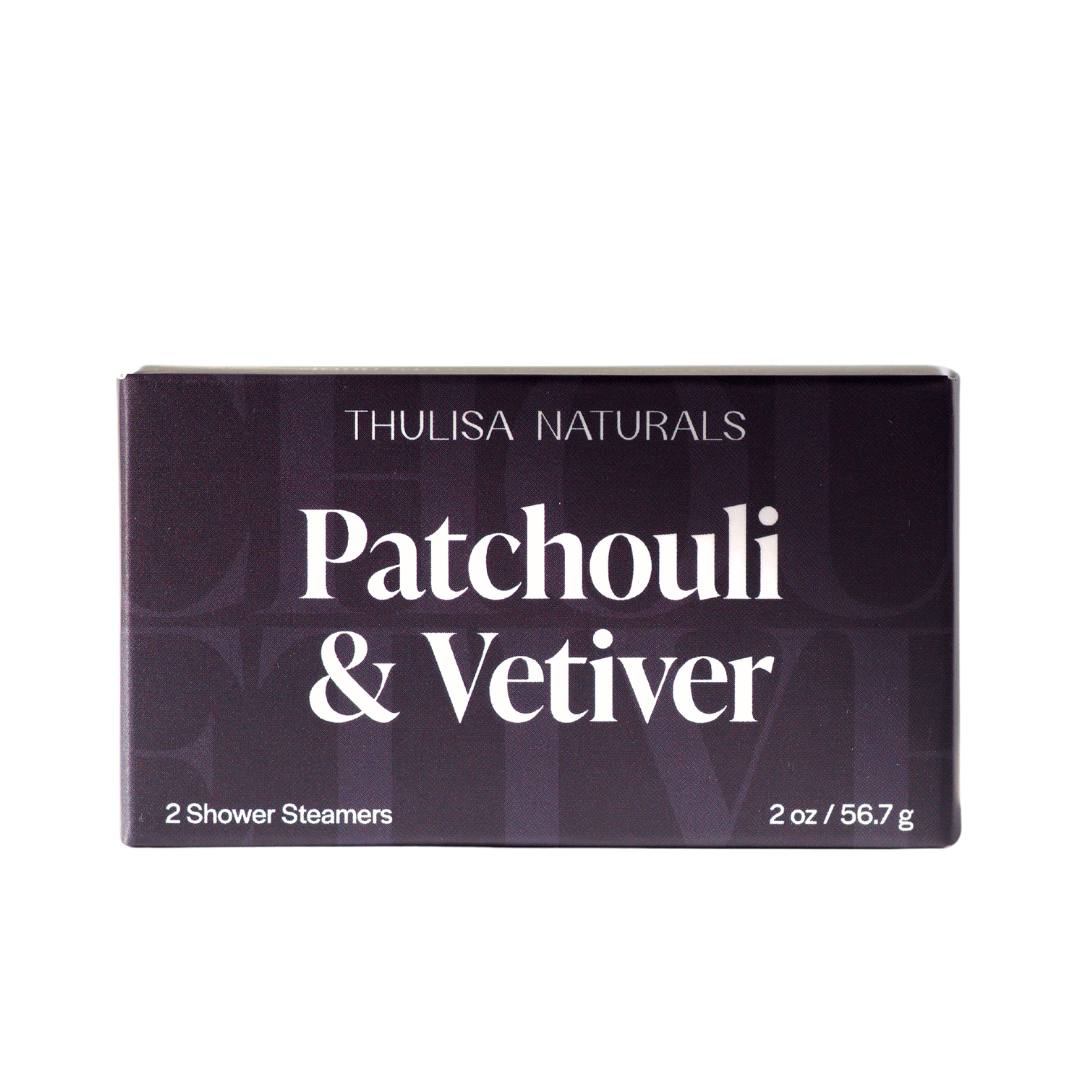Made for Men Patchouli Vetiver Shower Steamer Duo from Thulisa Naturals