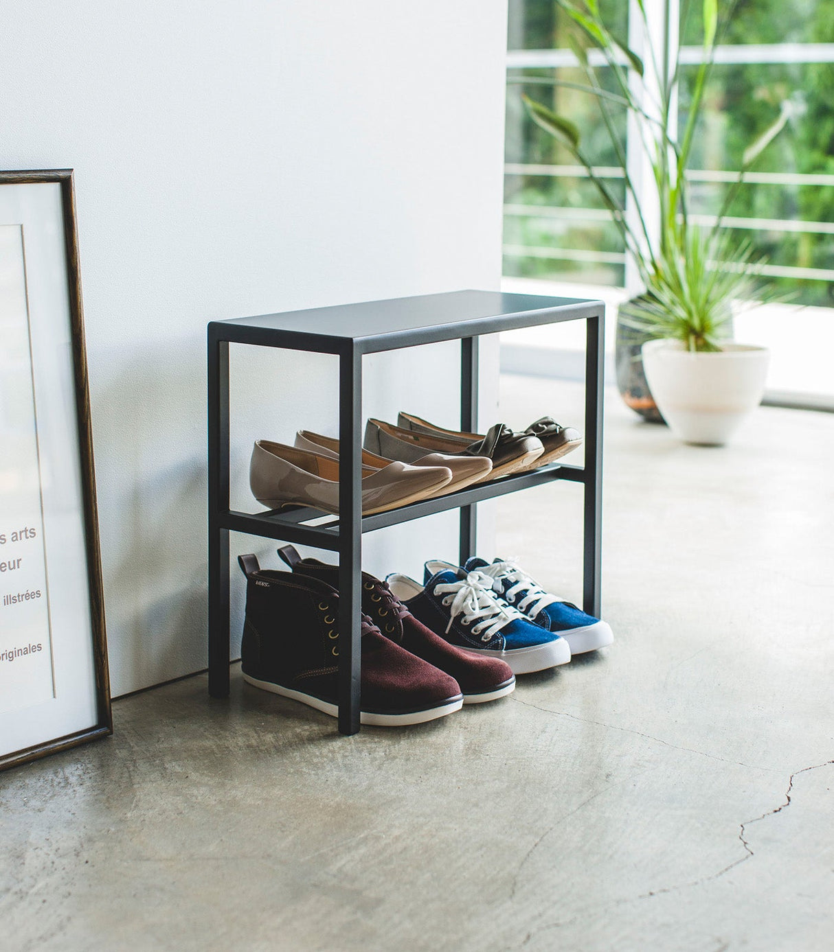 Shoe Organizer (16" H)  - Steel from Yamazaki Home