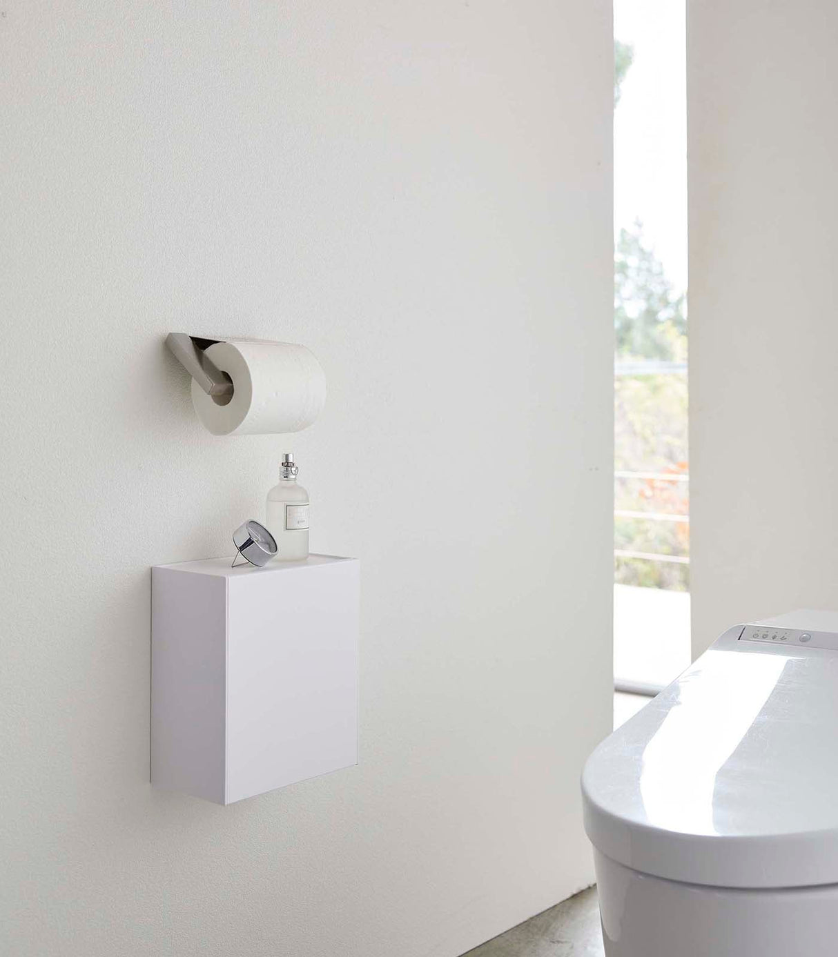 Wall-Mounted Storage or Trash Bin from Yamazaki Home