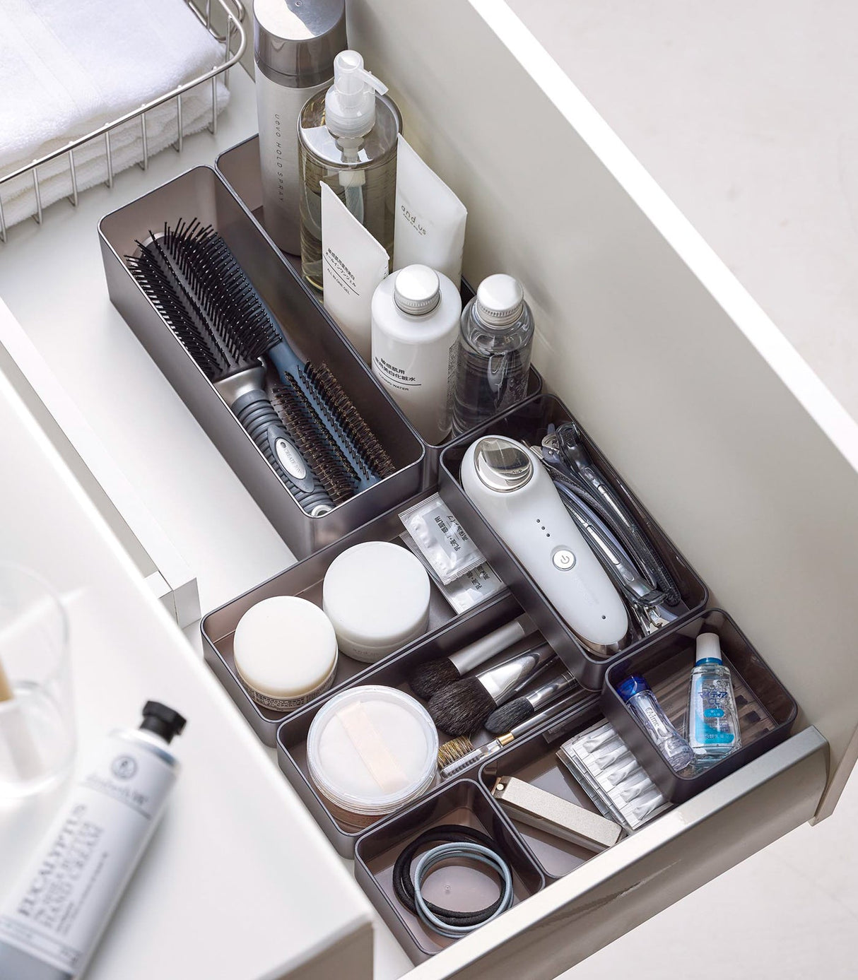 Stackable Clear Organizers [Set of 2] - Four Sizes from Yamazaki Home