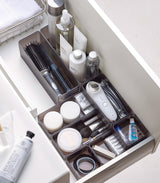 Stackable Clear Organizers [Set of 2] - Four Sizes from Yamazaki Home