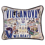 Villanova University Collegiate Embroidered Pillow by CatStudio from Quirks!