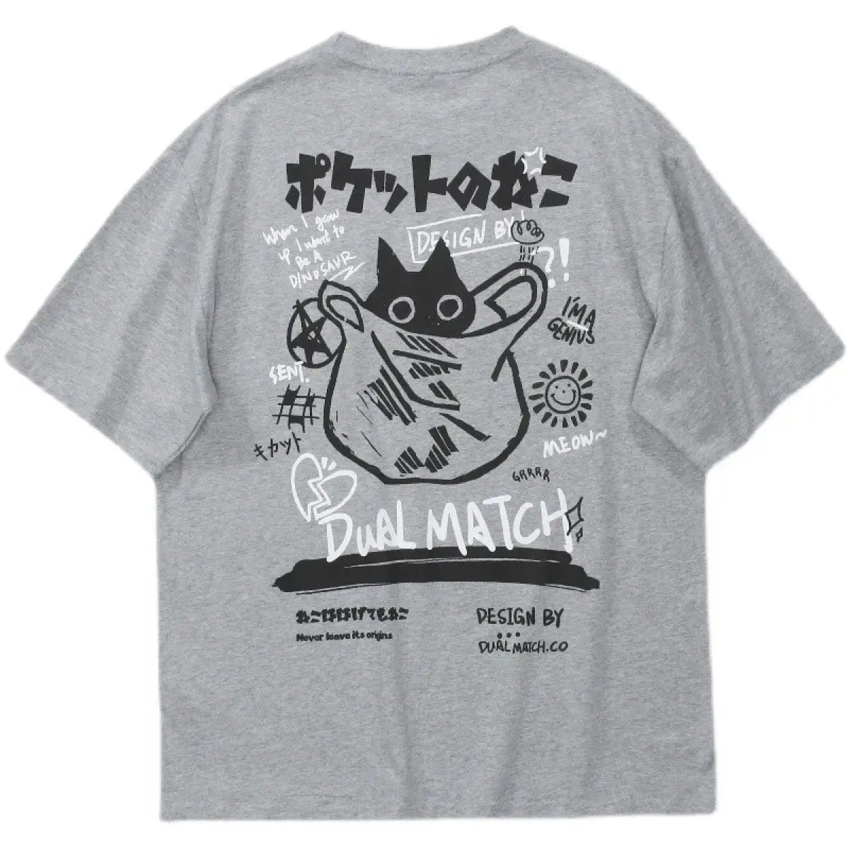 Cute Anime Cat T-Shirt – Vintage Aesthetic Harajuku Kawaii Top From Kawaii Stop