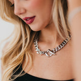 Viviana Chain Statement Necklace - WATERPROOF from Pretty Simple