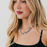 Viviana Chain Statement Necklace - WATERPROOF from Pretty Simple