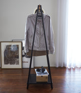 Coat Rack with Shelf (55" H)  - Steel from Yamazaki Home