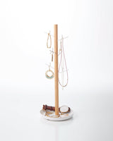 Jewelry + Accessory Stand - Steel + Wood from Yamazaki Home