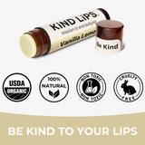Vanilla Lemon Organic Lip Balm from Kind Lips