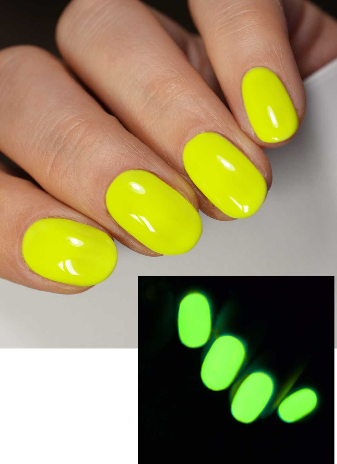 High Voltage - Glow In The Dark Gel Polish from UberChic Beauty