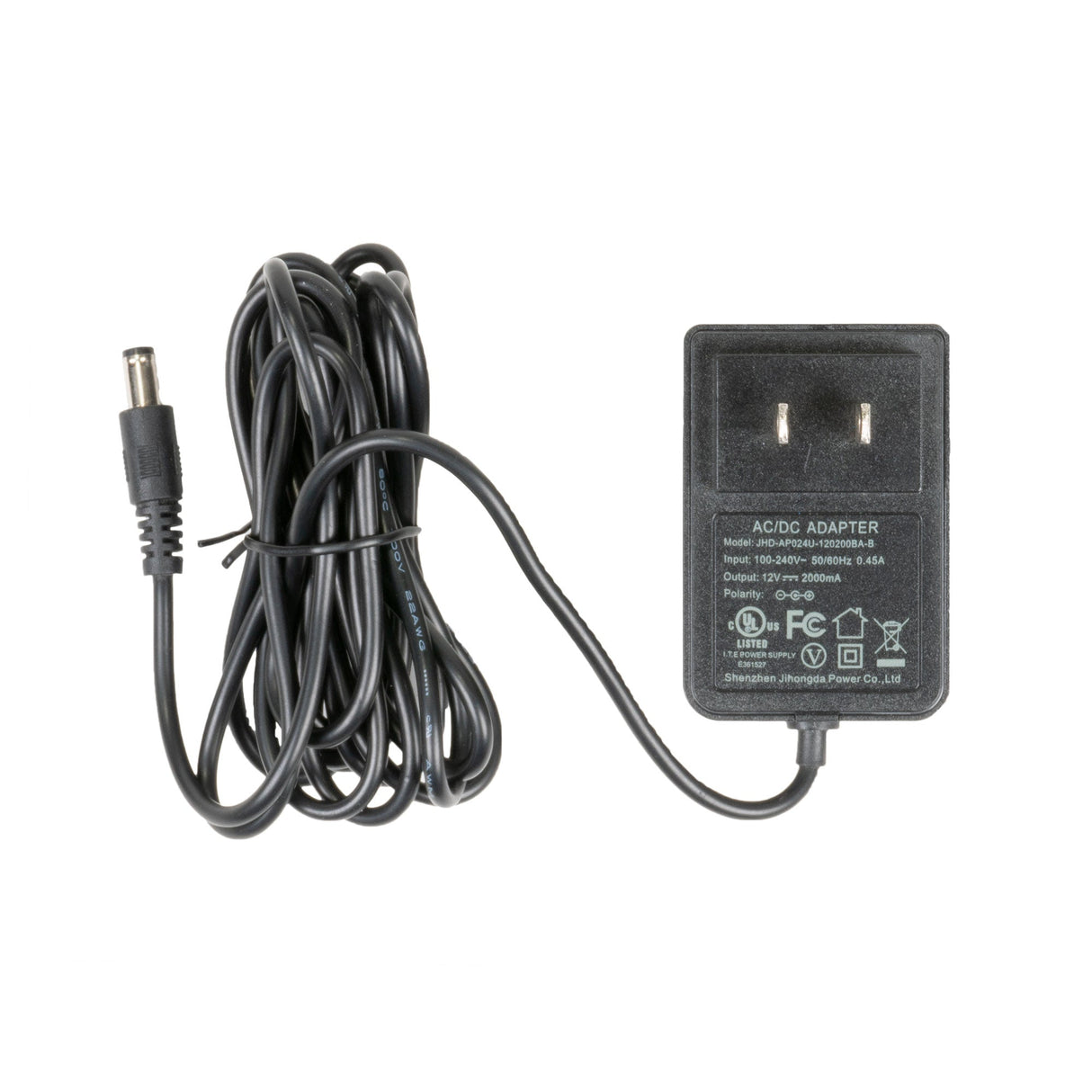Explore Scientific 12V DC 2A Power Supply for PMC-Eight systems from Explore Scientific