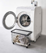 Rolling Wire Basket (14.8" H)  - Steel from Yamazaki Home