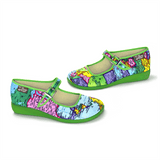 Chocolaticas® Bon Voyage Women's Mary Jane Flat From Hot Chocolate Design
