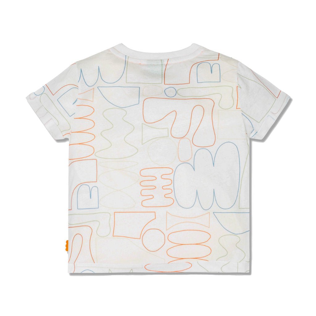 Outline Kid T-Shirt - Natural/outline from Manymoons