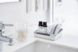 Vanity Tray - Angled - Two Sizes - Steel from Yamazaki Home