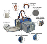 Mr. Peanut's Gold Series Standard Size Airline Compliant Expandable Pet Carrier from Mr. Peanut's Pet Carriers