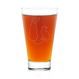 Libbey Modern Pets BFF's Hi-Ball Glasses, 14-ounce, Set of 4 from Libbey