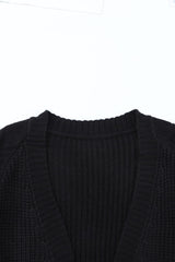 Chunky Knit Long Cardigan Coat from MsDressly