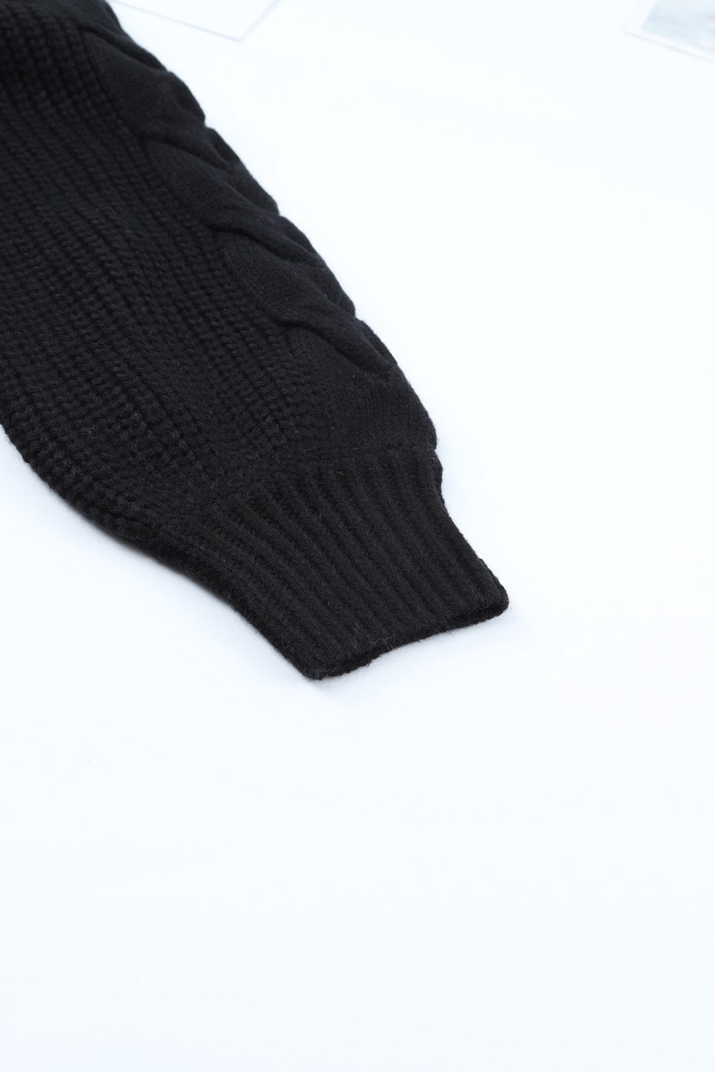 Chunky Knit Long Cardigan Coat from MsDressly