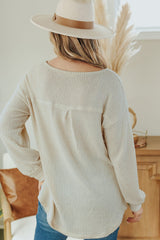 Chunky Knit Long Cardigan Coat from MsDressly