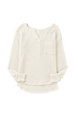 Chunky Knit Long Cardigan Coat from MsDressly
