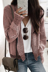Chunky Knit Long Cardigan Coat from MsDressly