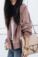Chunky Knit Long Cardigan Coat from MsDressly
